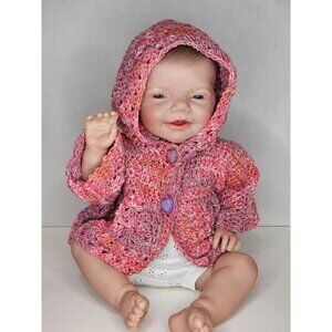 🆕20inch Full Body Vinyl Newborn Baby Dolls Poseable Limbs Sweet Smile Doll Girl